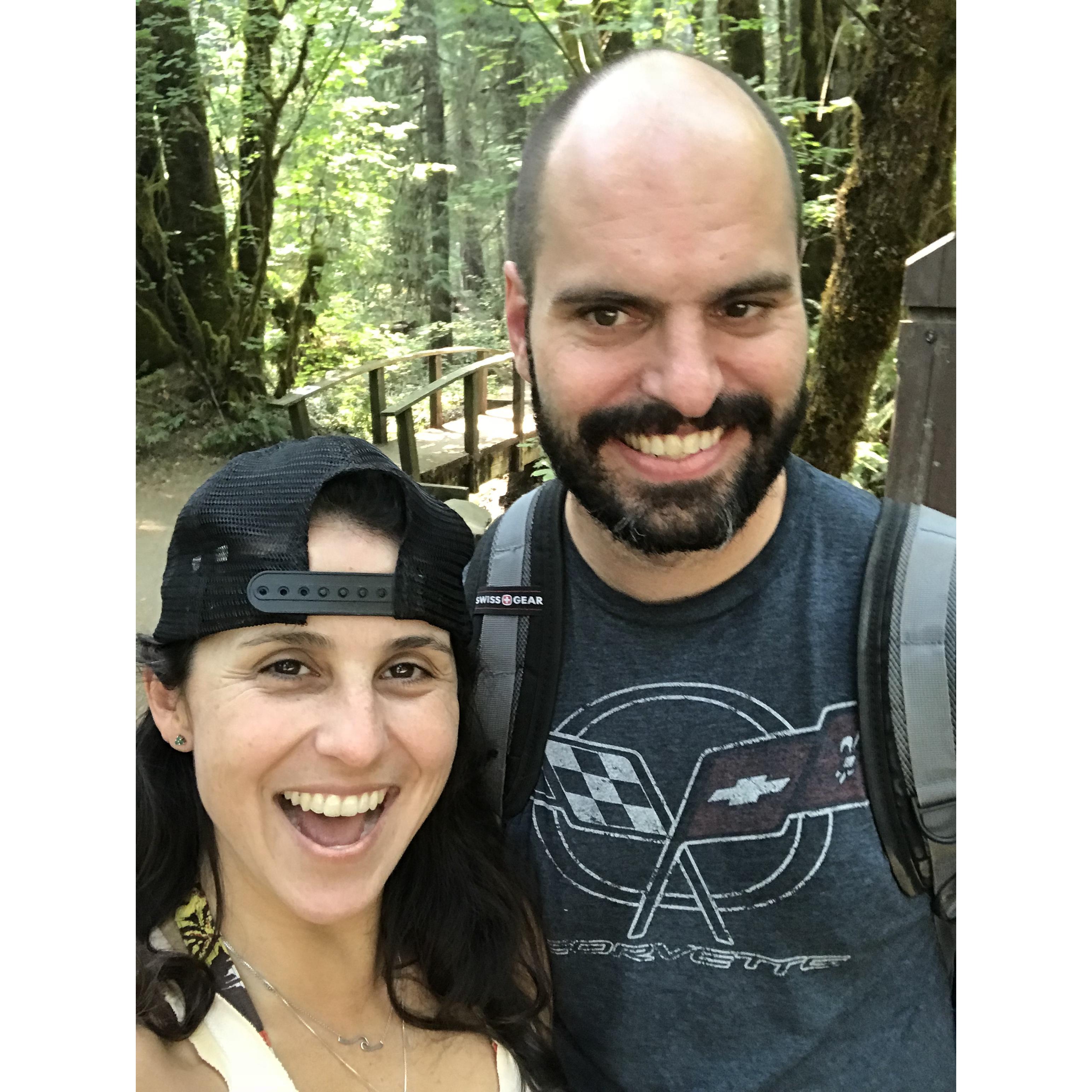 First camping trip to Toketee Falls