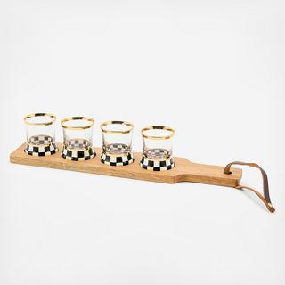 Courtly Check 5-Piece Flight Board Set