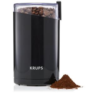 KRUPS F203 Electric Spice and Coffee Grinder with Stainless Steel Blades, 3-Ounce, Black
