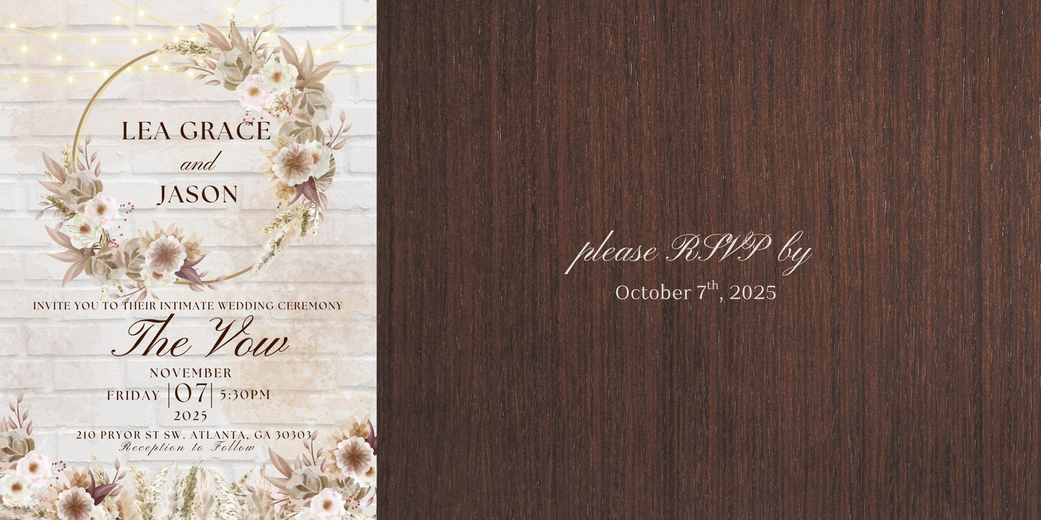 The Wedding Website of JASON BETTS II and LEA GRACE SWINSON