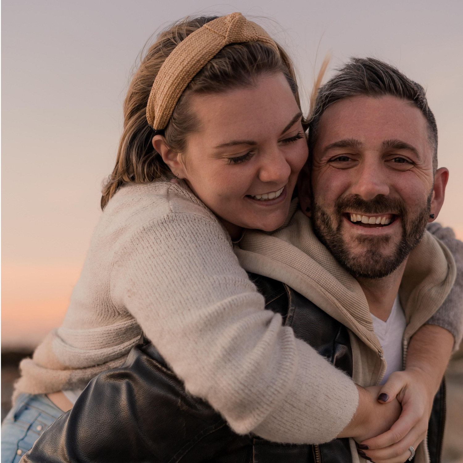 Fun fact - the photographer who took these photos will be the same person who captured our engagement and wedding photos. Shout out to Mikaela Jean Photography for these gorgeous photos!