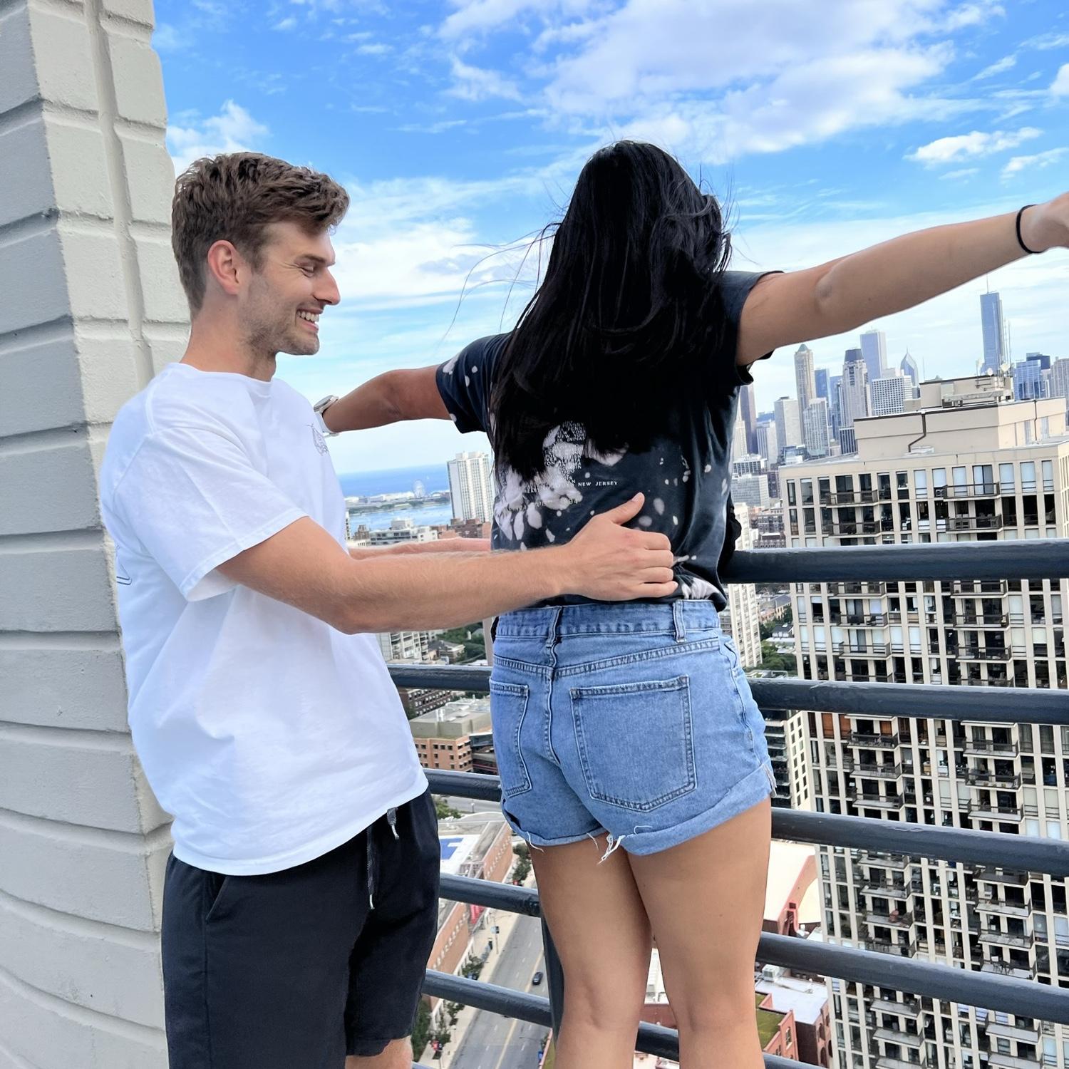 Re-creation of Titanic, visiting Brittany and Will in Chicago