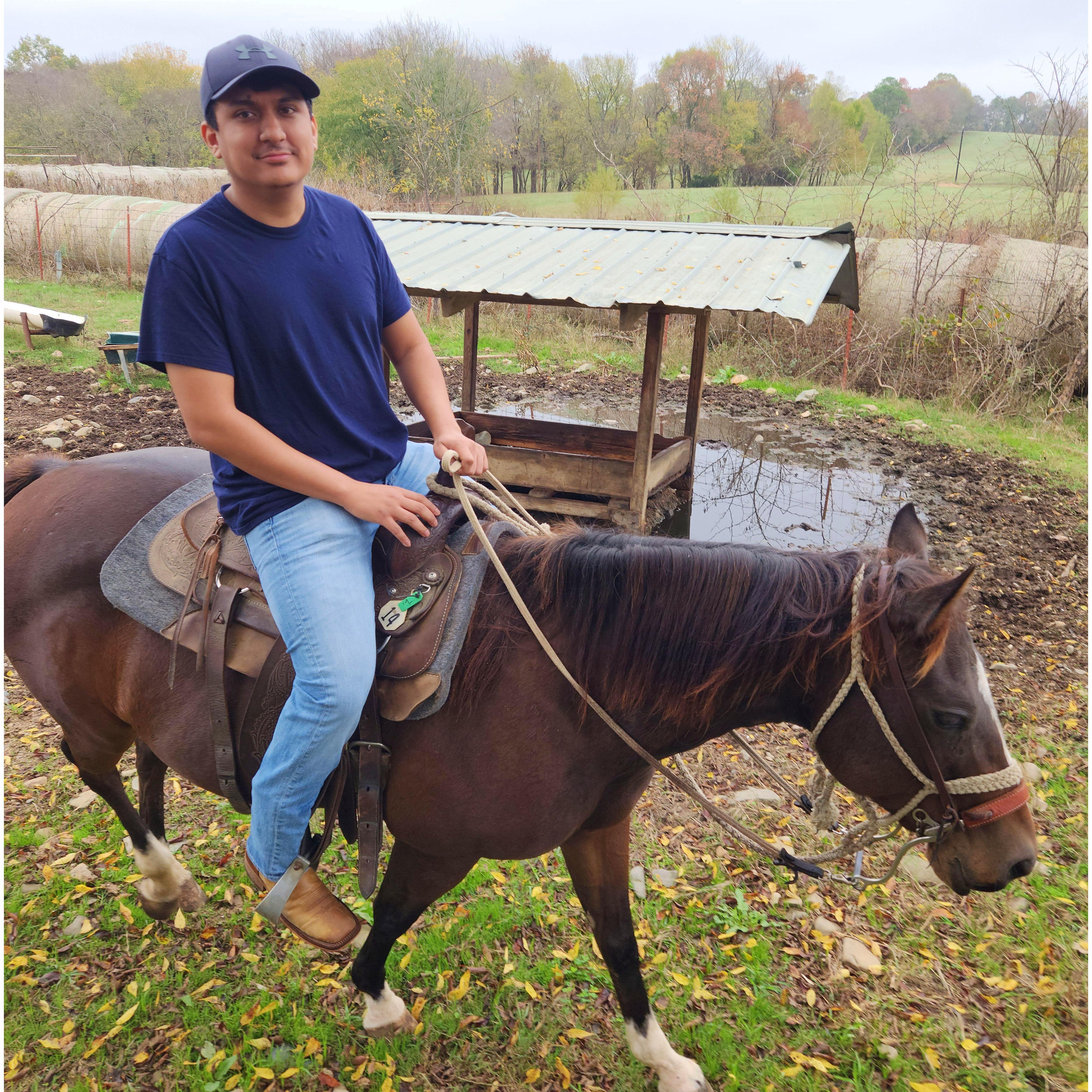 Riding horses at Beaver's Bend
November 2022