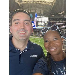 First Dallas Cowboys game together