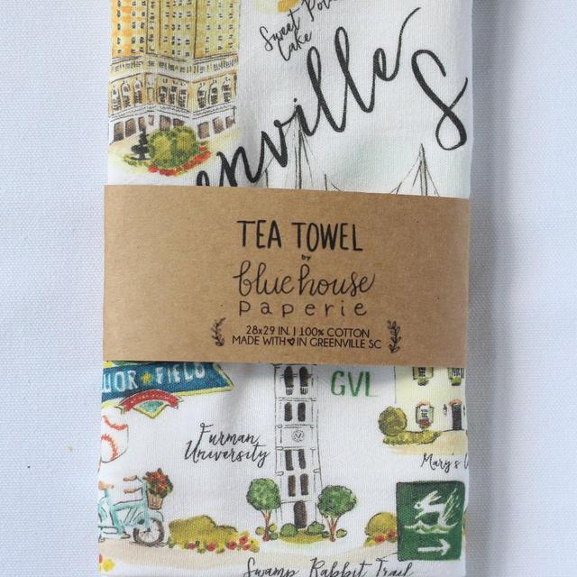 Tea Towel - Greenville, SC