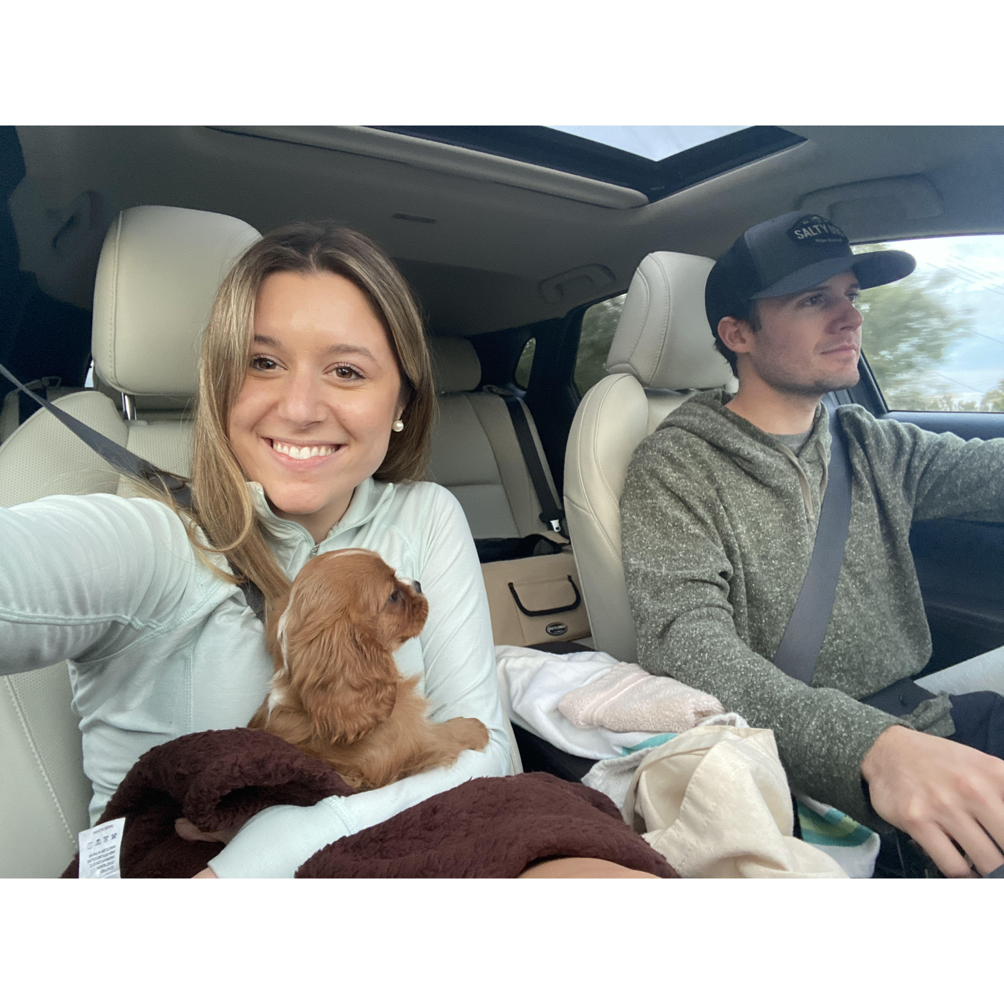 The day we brought Mia home <3
