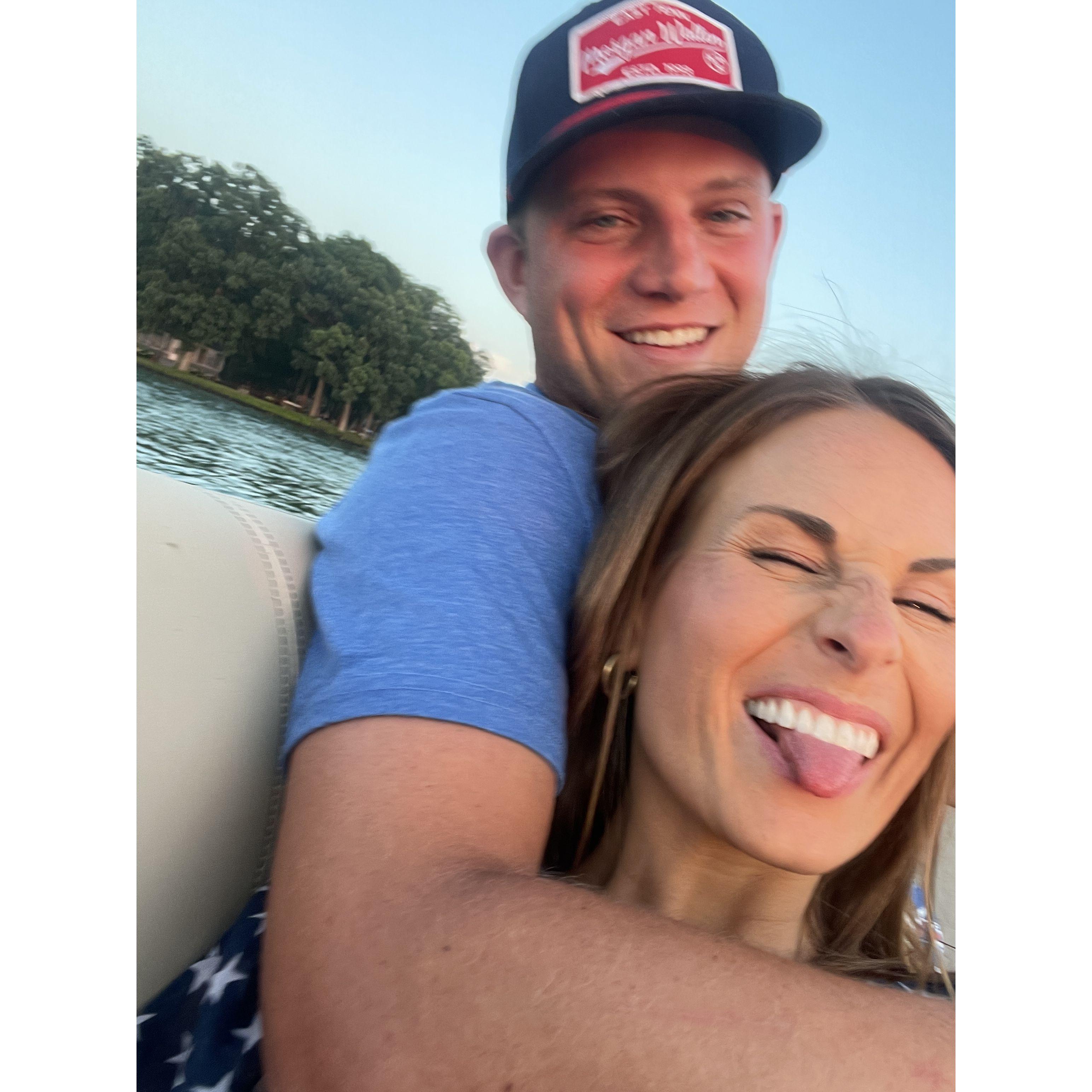 4th of July weekends are always spent on Gull Lake in Michigan. Summer 2023