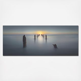 Sunset on the Dock Wall Art