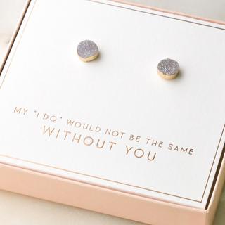 A Spot of Druzy Studs