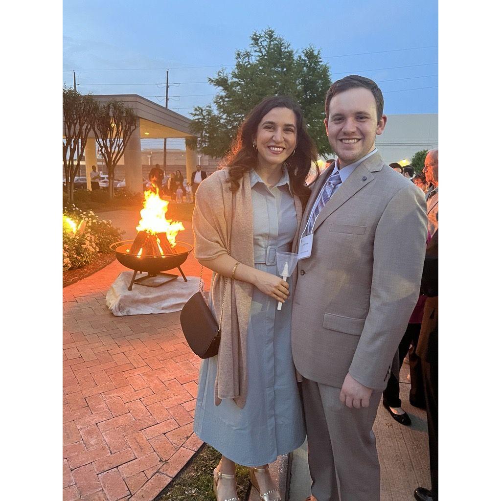Trenton's Confirmation at Easter Vigil, 2024