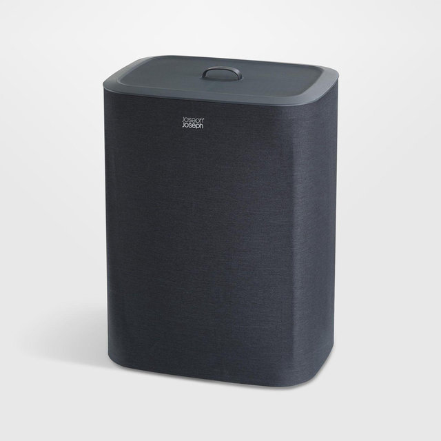 Joseph Joseph Tota 90L Dual Laundry Basket Carbon Black