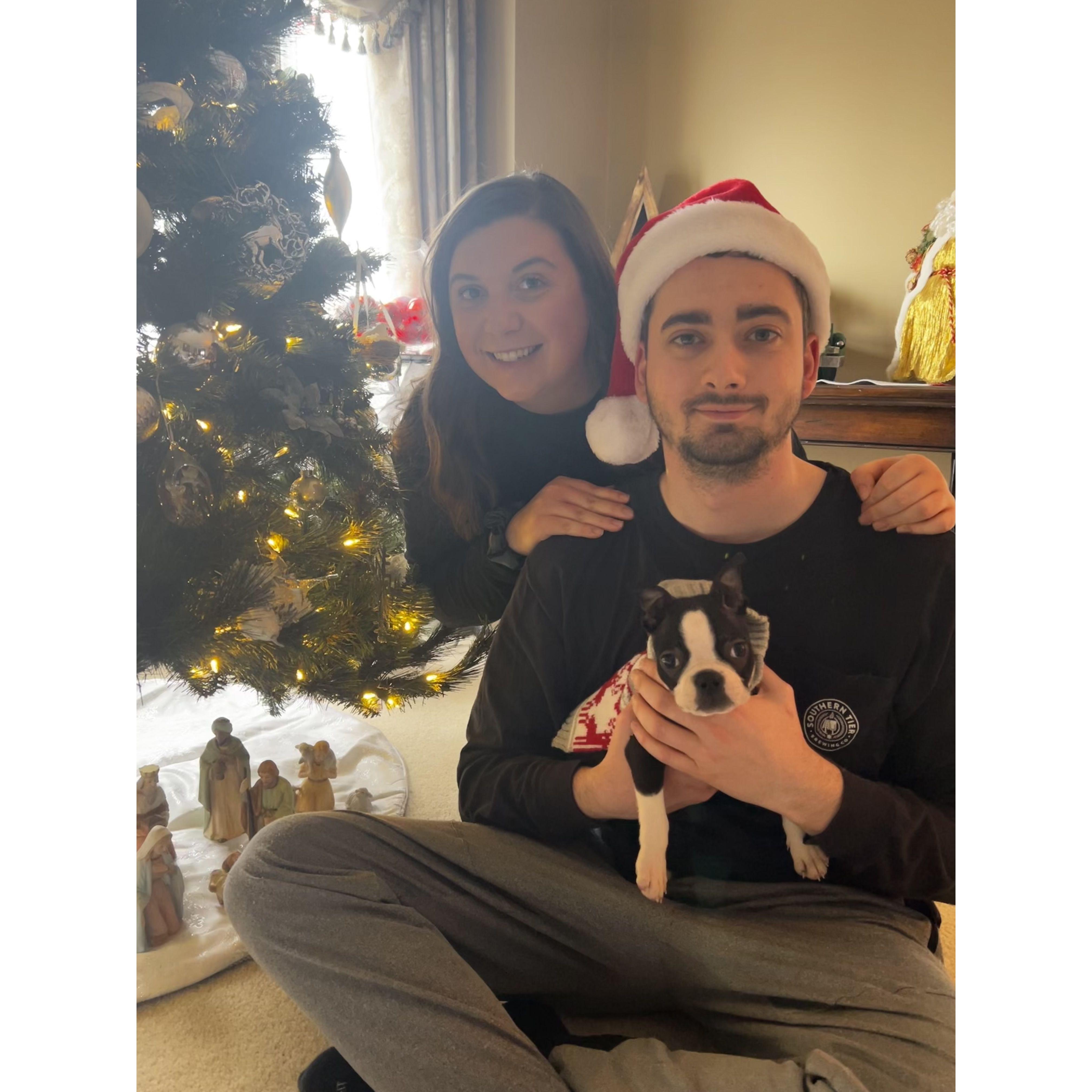 12/25/2022 - First Christmas with Oliver