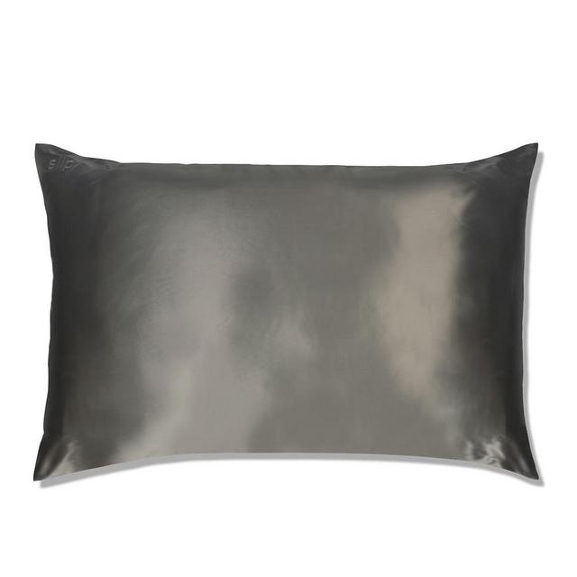 Slip Silk Standard Pillowcase, Charcoal
