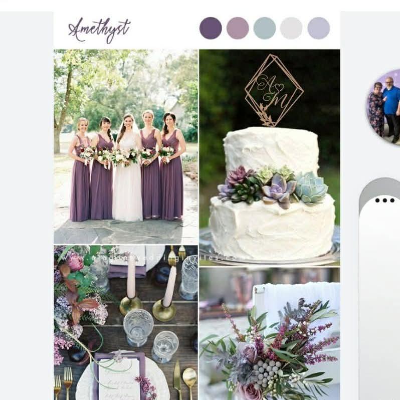 Wedding color scheme