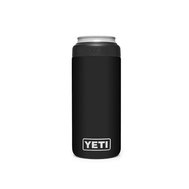 YETI Rambler Colster Slim Can Insulator, Black