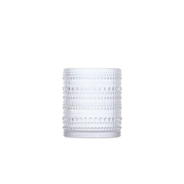 D&V By Fortessa Jupiter Double Old Fashion Glass, 10 Ounce, Set of 6 (Clear)