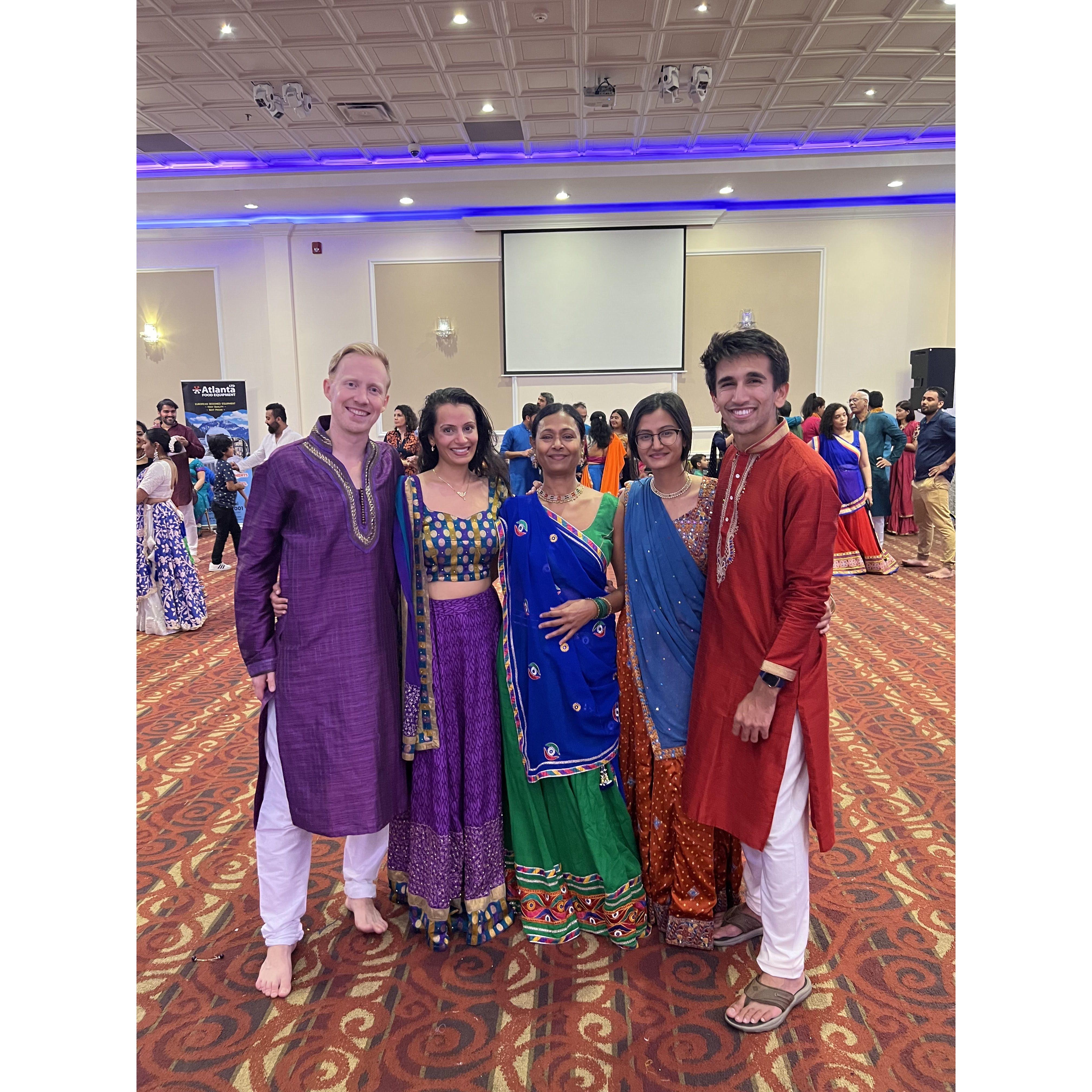 Navratri with the Parikh family!