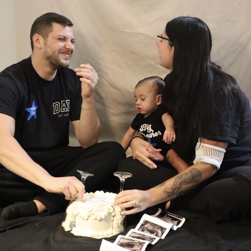 Gender reveal with Jaden - finding out he was a boy!