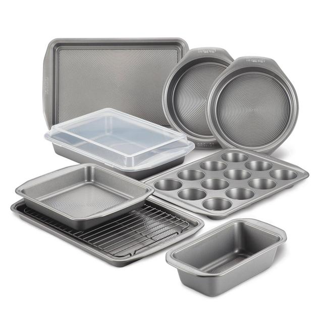 Circulon 10pc Total Nonstick Bakeware Set Gray