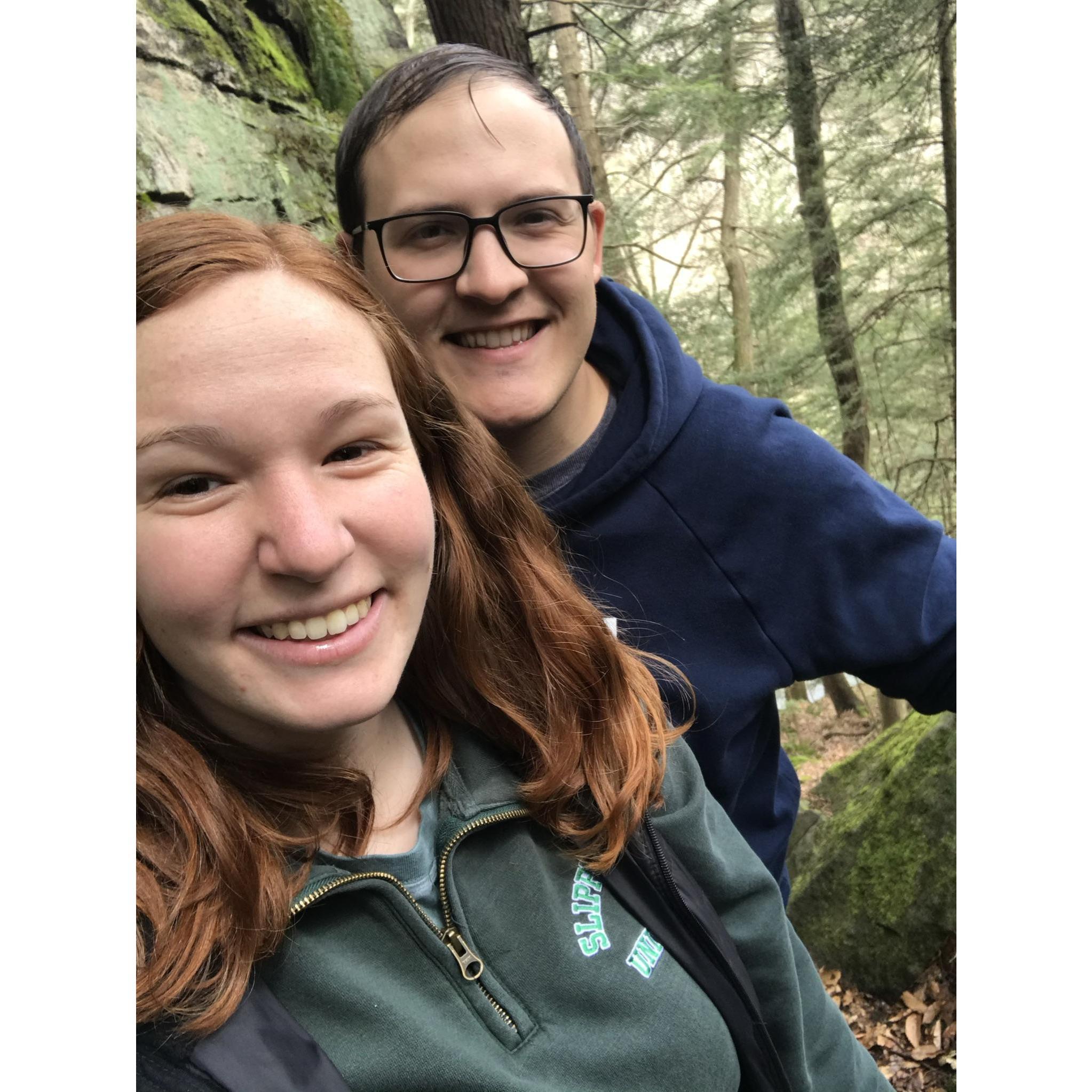 Hiking around McConnell's Mill State Park during quarantine