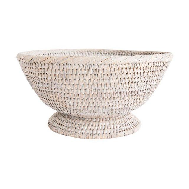 Woven Pedestal Bowl