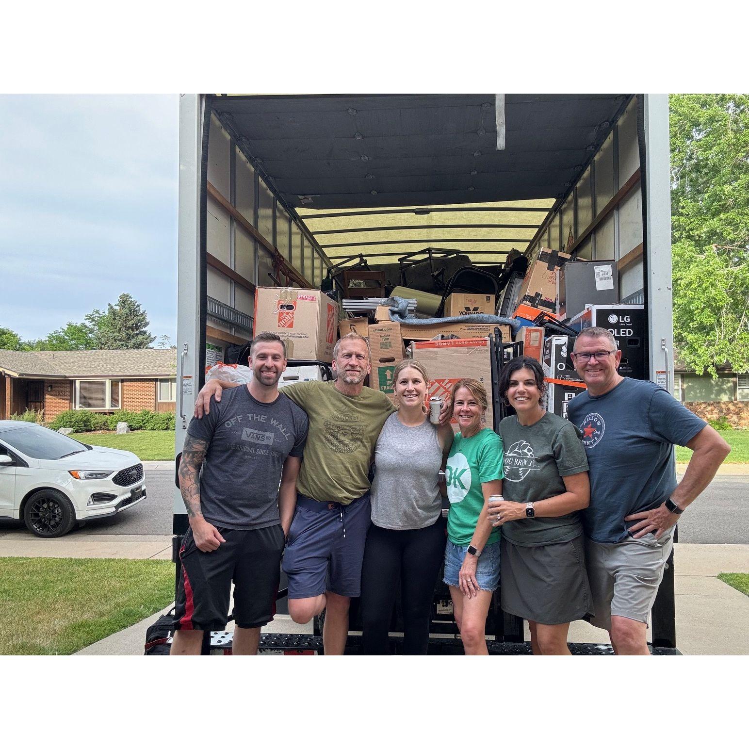 The best moving crew!
