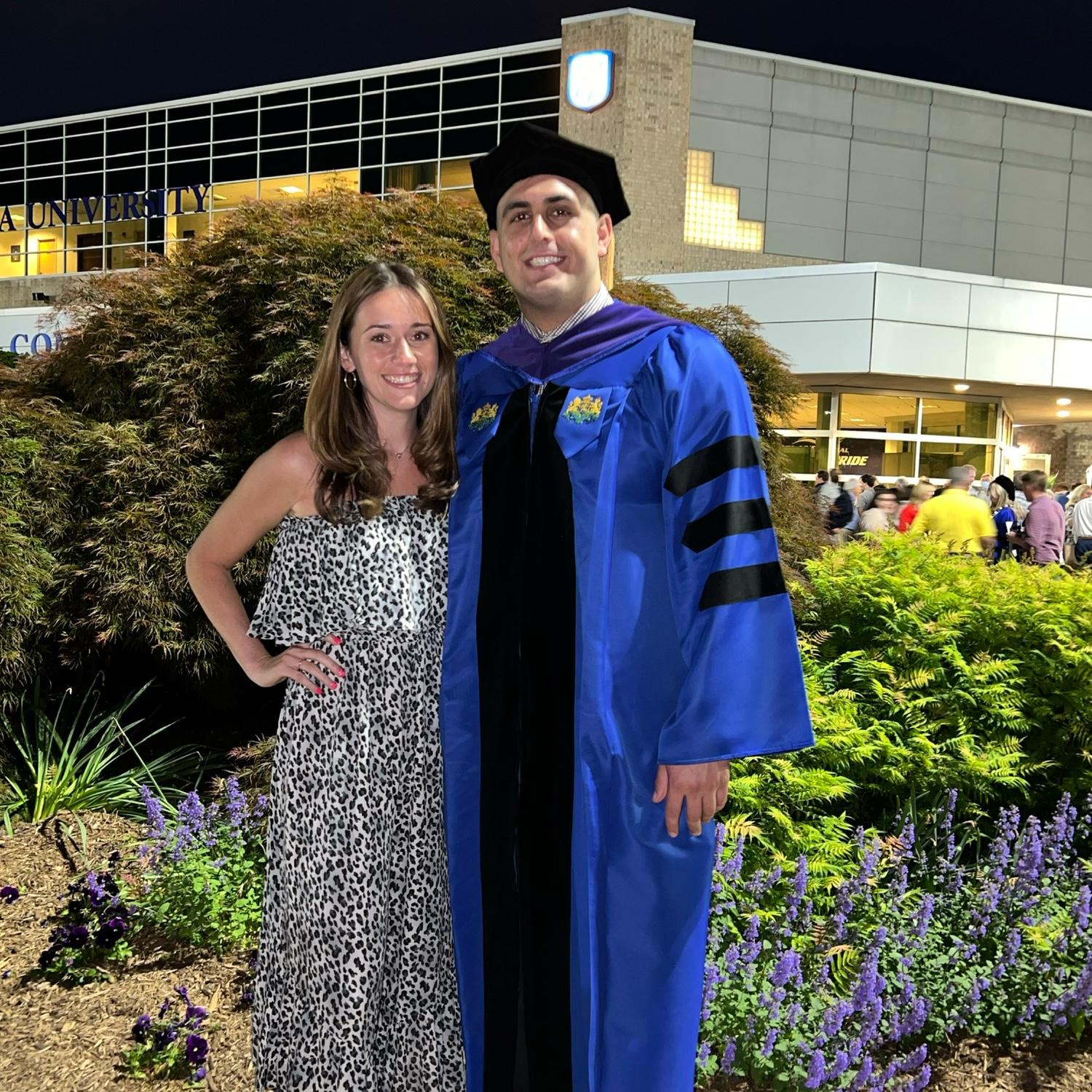 Anthony is officially a JD!