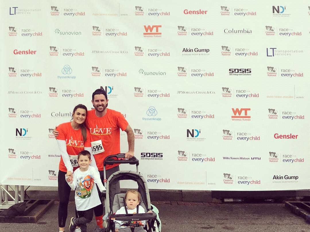 Our first 5k when we moved to DC!