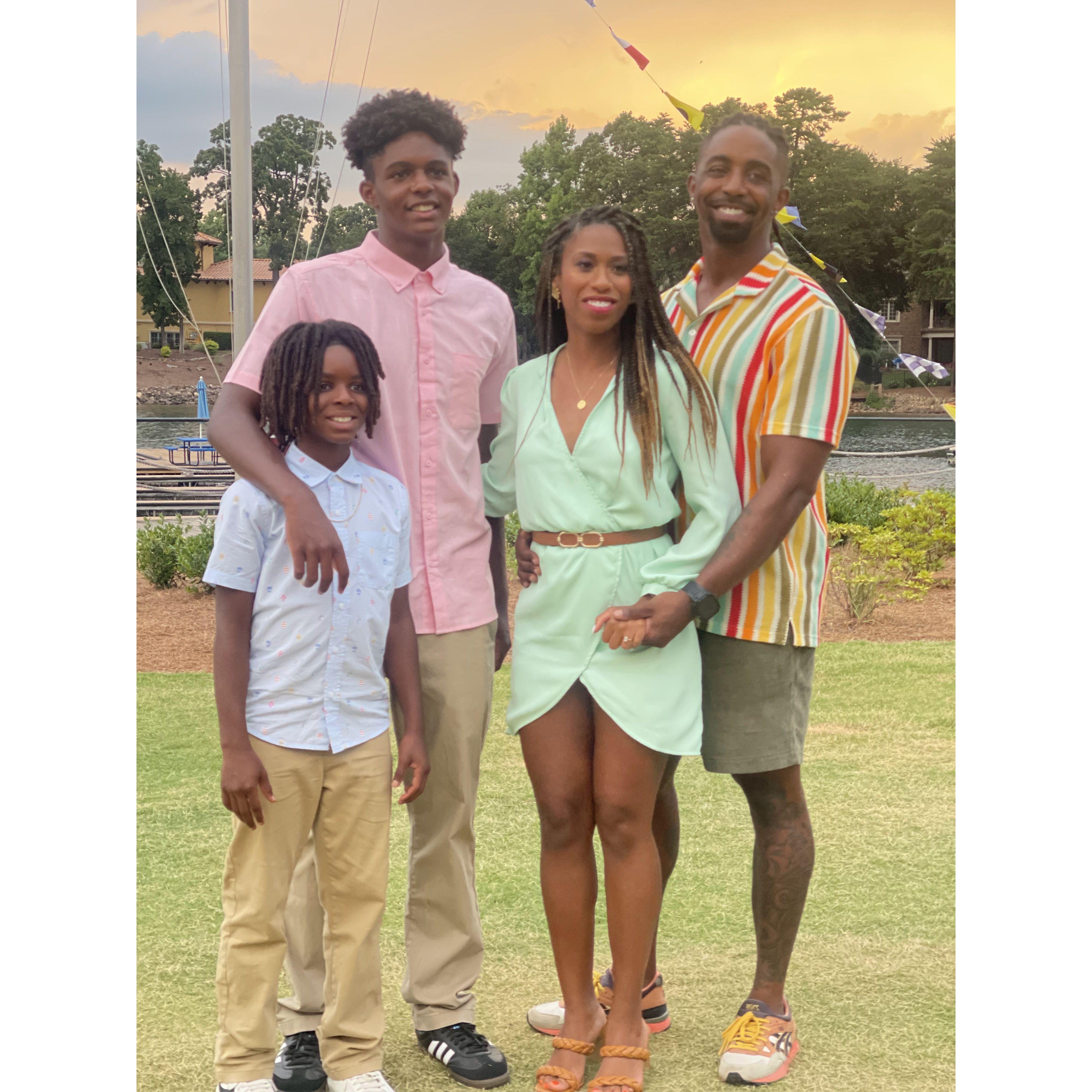 Our first blended family trip to the Moreys