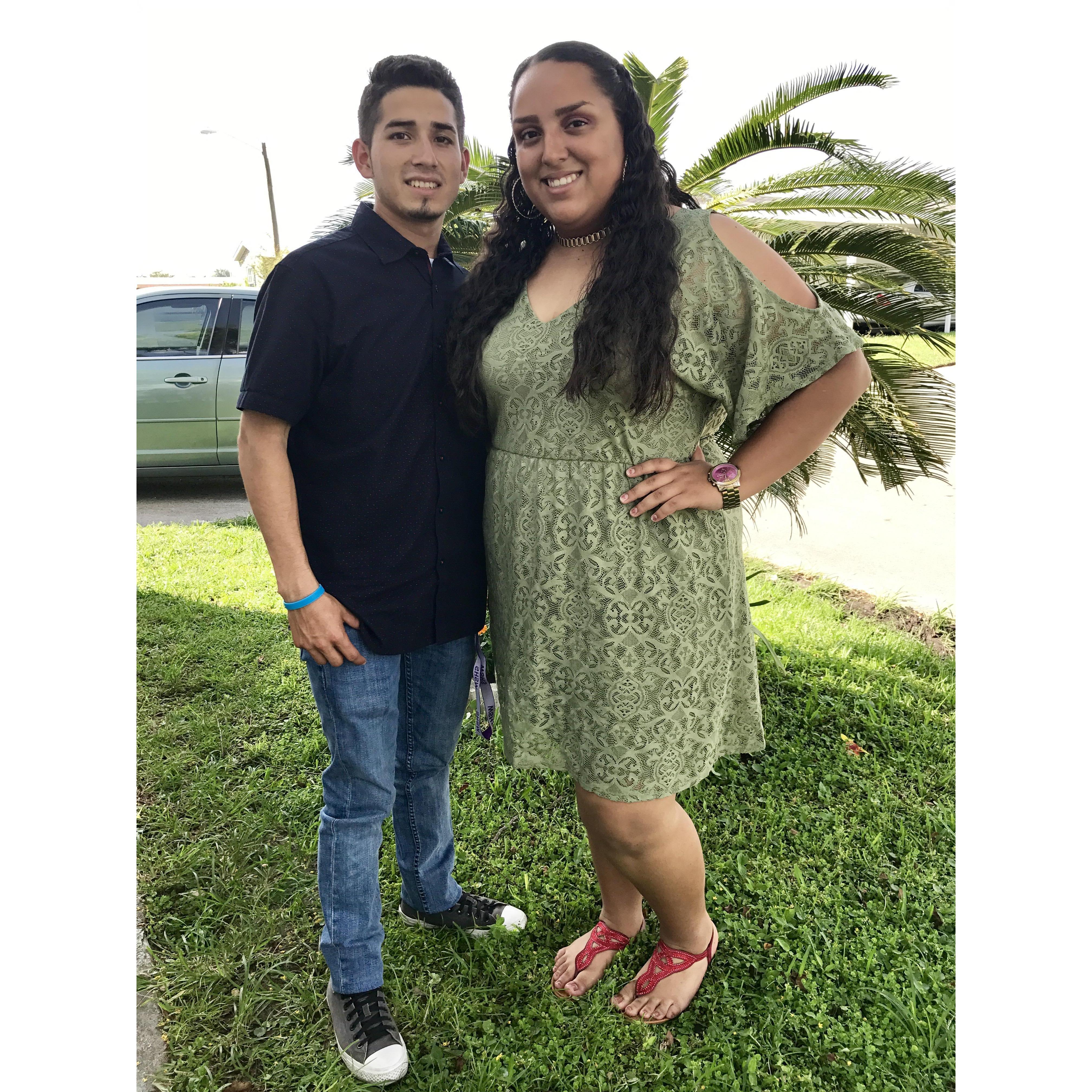 Celebrating Cristian's birthday !