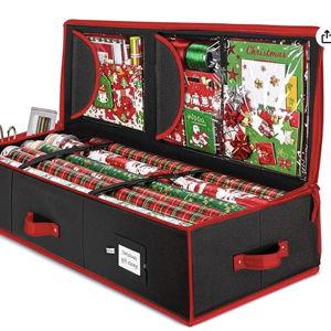 Wrapping Paper & Gift Bag Storage