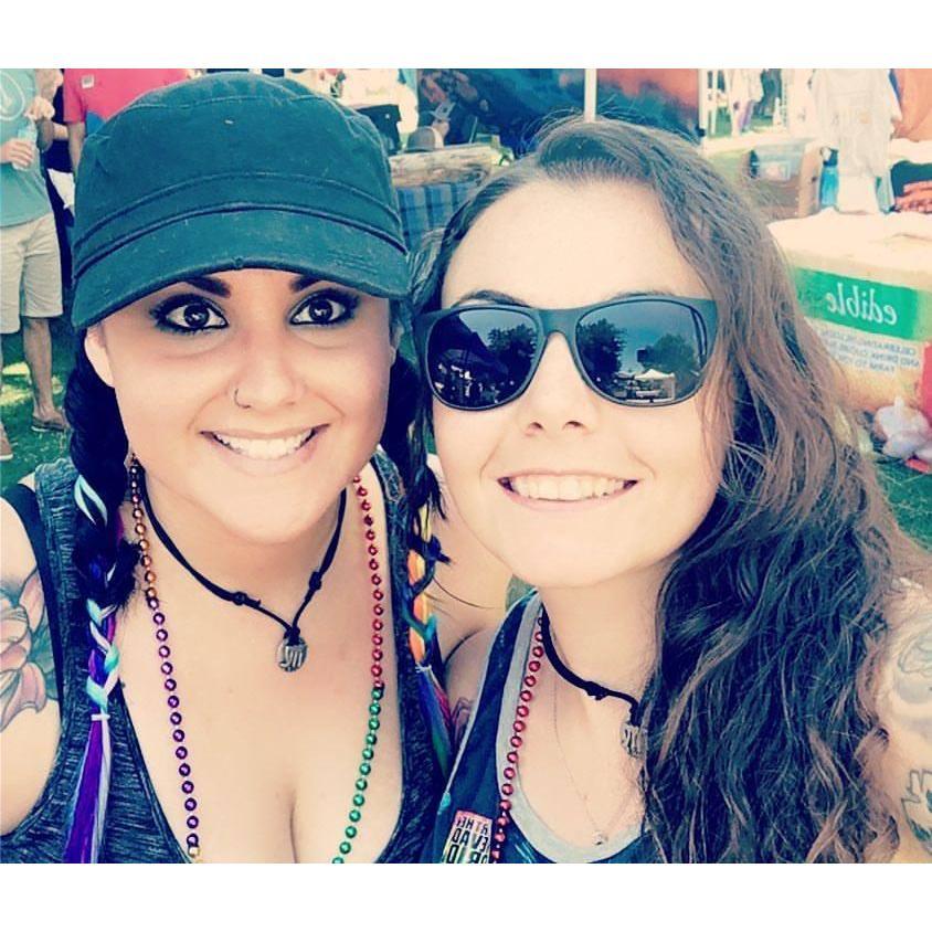 Our first Gay Pride event together.
