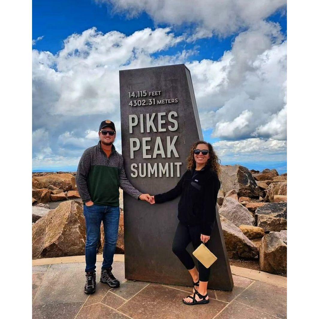 Still in love at 14,115 feet