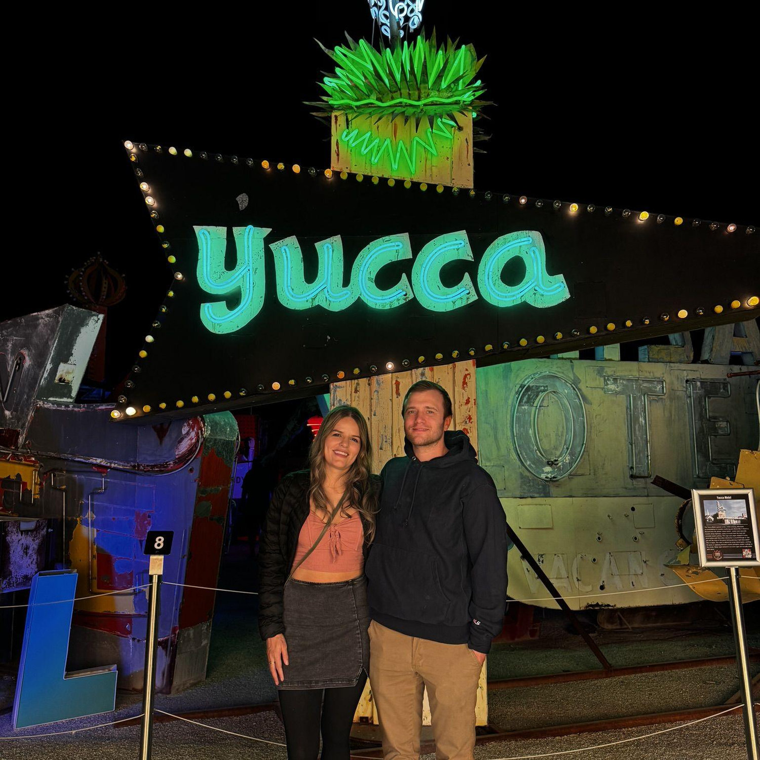 Neon museum in Vegas!