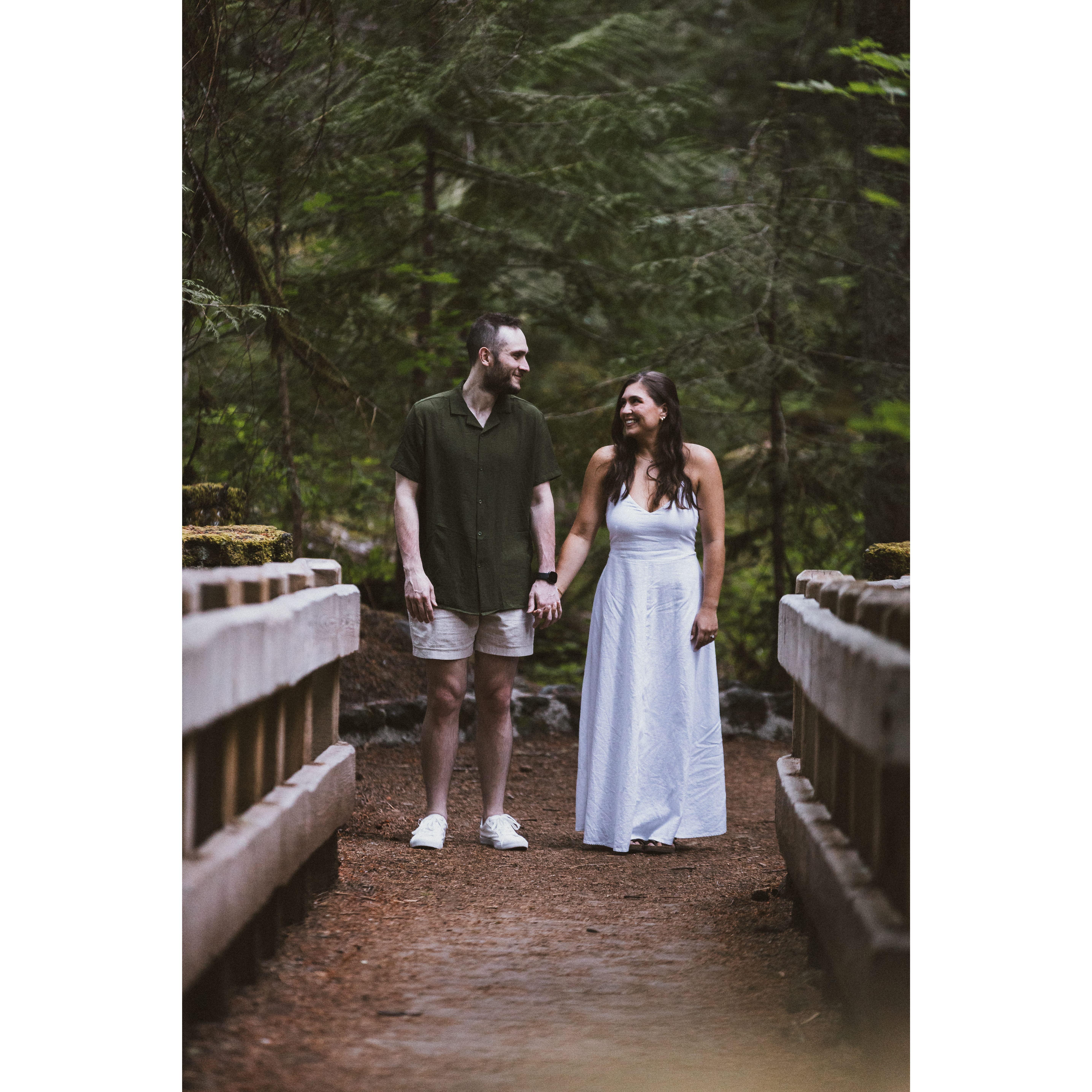 Our engagement shoot with Tony Gambino, just outside of Sisters, Oregon!