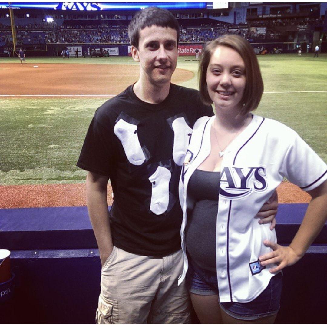 Our first Baseball Game. Rays vs. the White Soxs