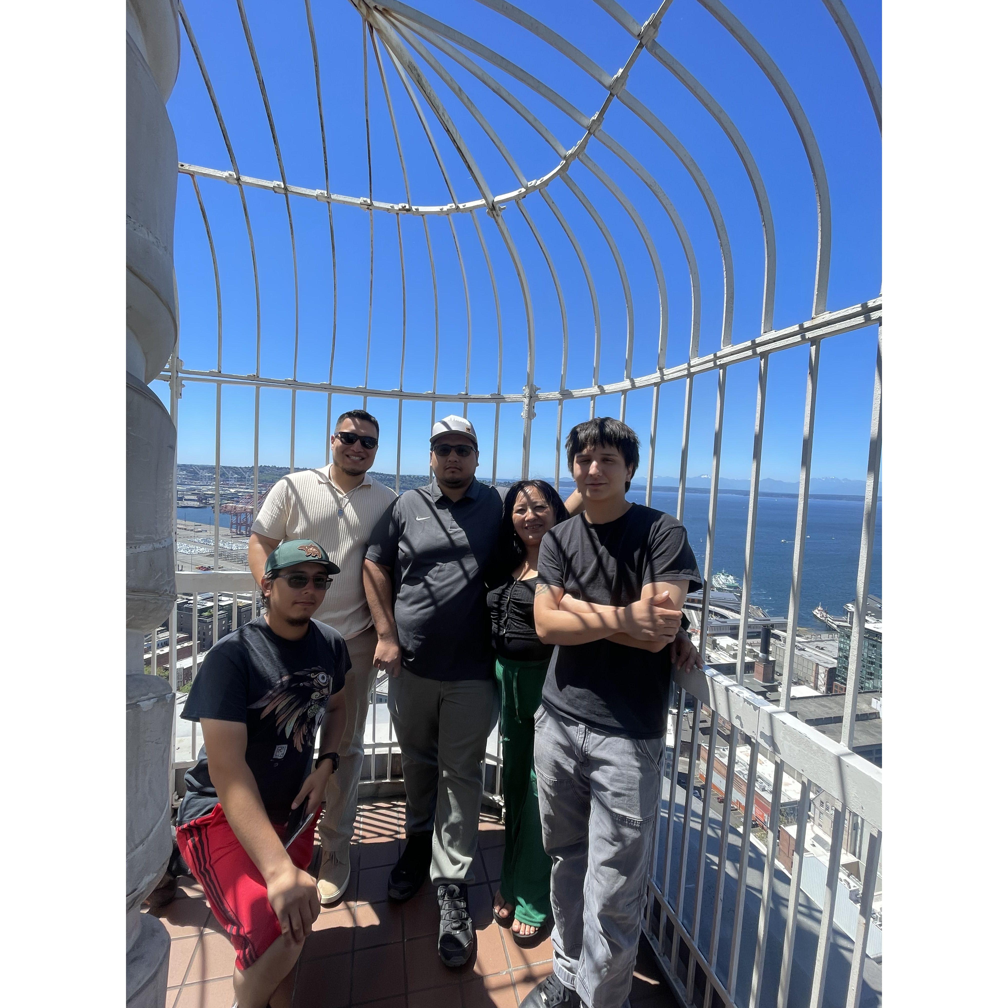July 4th 2024 - Isaacs families first visit to Seattle.