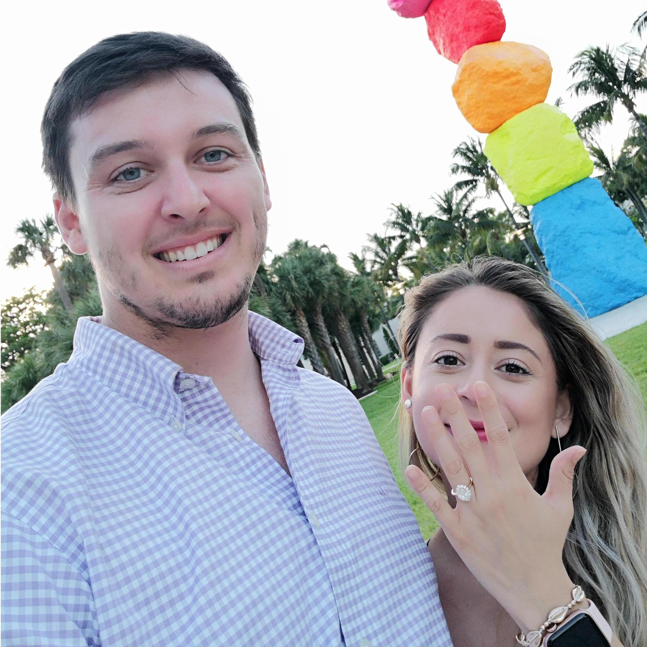 Right after she said, "Yes!"