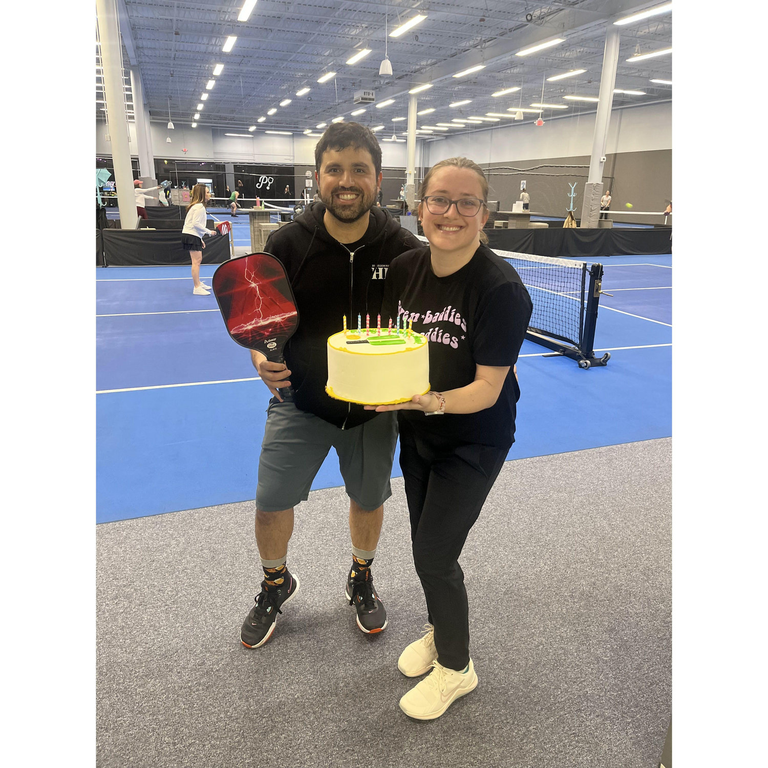 Favorite Past time- Pickle Ball. Anna's 31st Birthday.