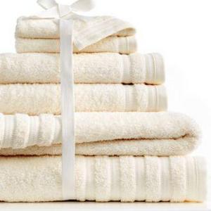 Baltic Linens - 6-Pc Pure Elegance Bath Towel Set, 100% Turkish Cotton, Pure Elegance