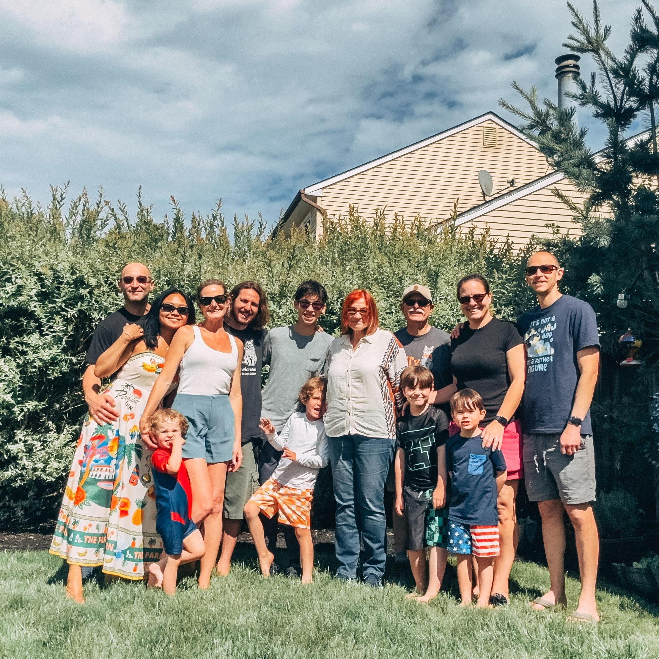 Family gathering in the US