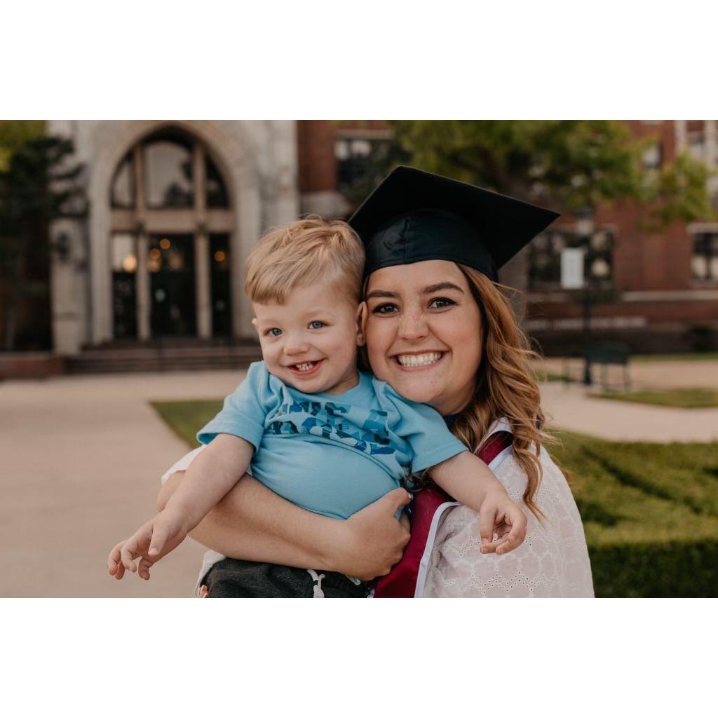 Erin and William's first picture together April 2022