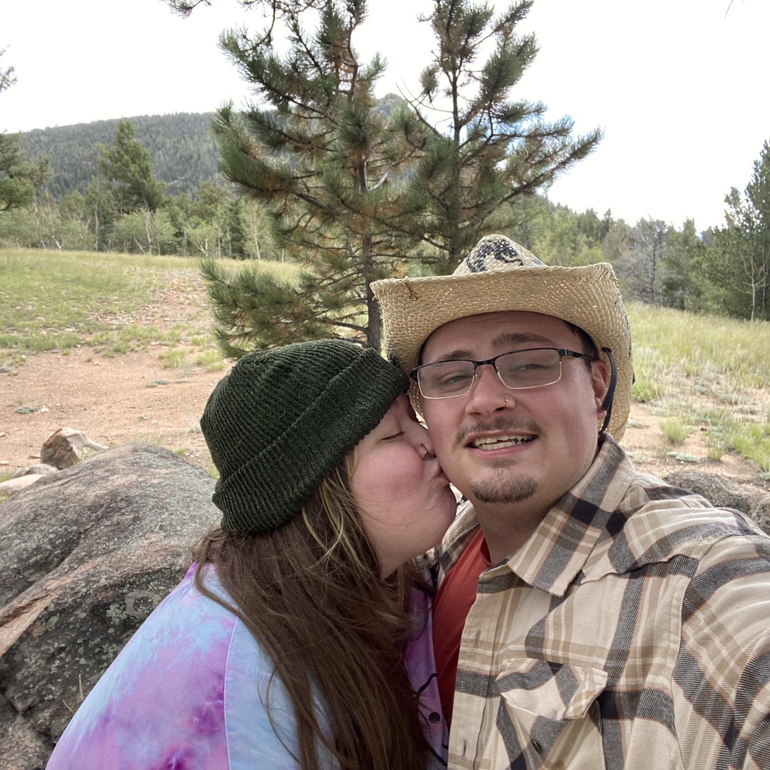 Kayla and Jacob a little hiking around the Myers cabin near 11 mile.
Year: 2022