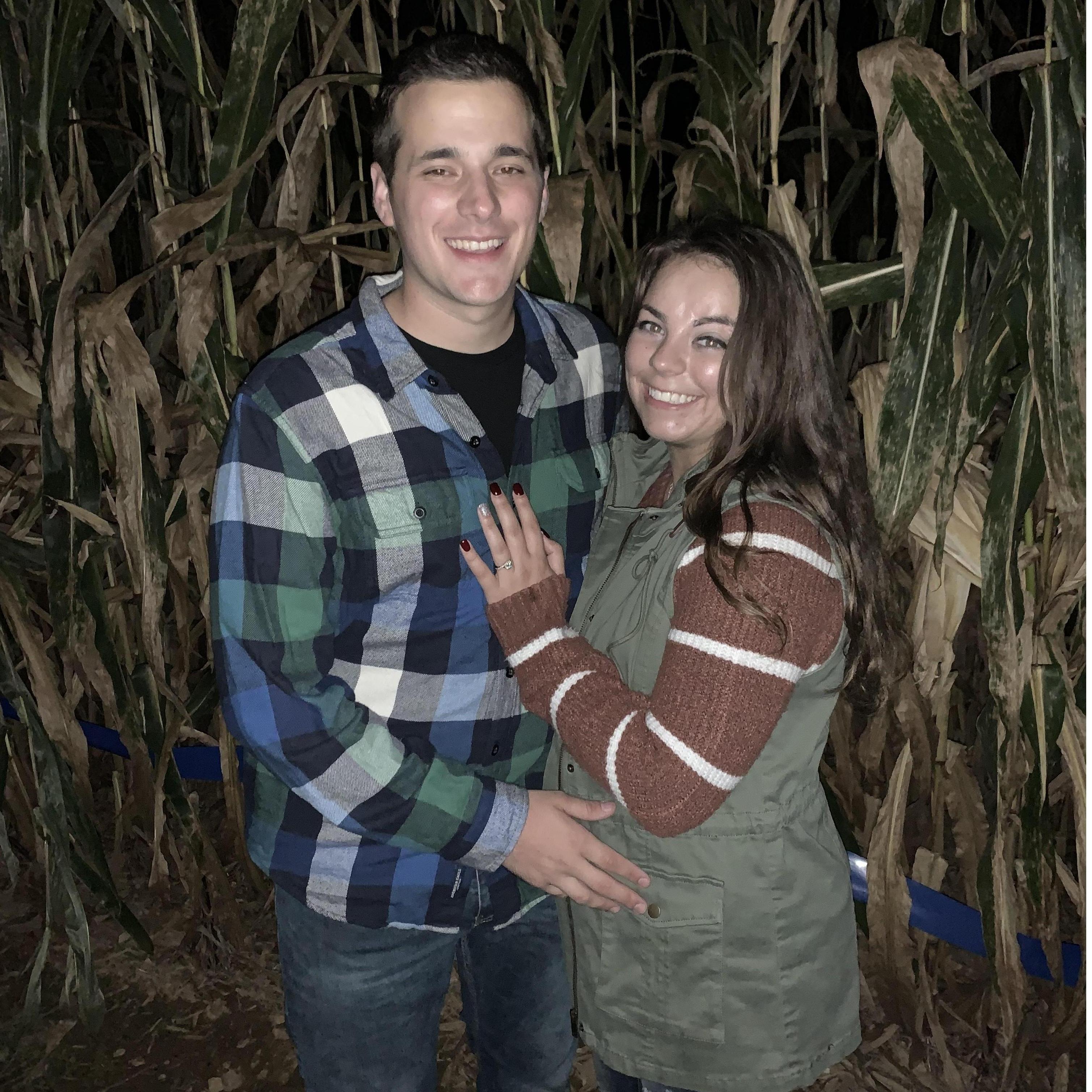 He proposed!
