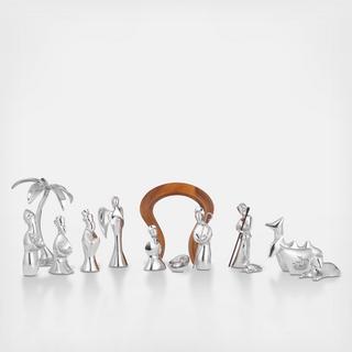 Mini 14-Piece Nativity Set