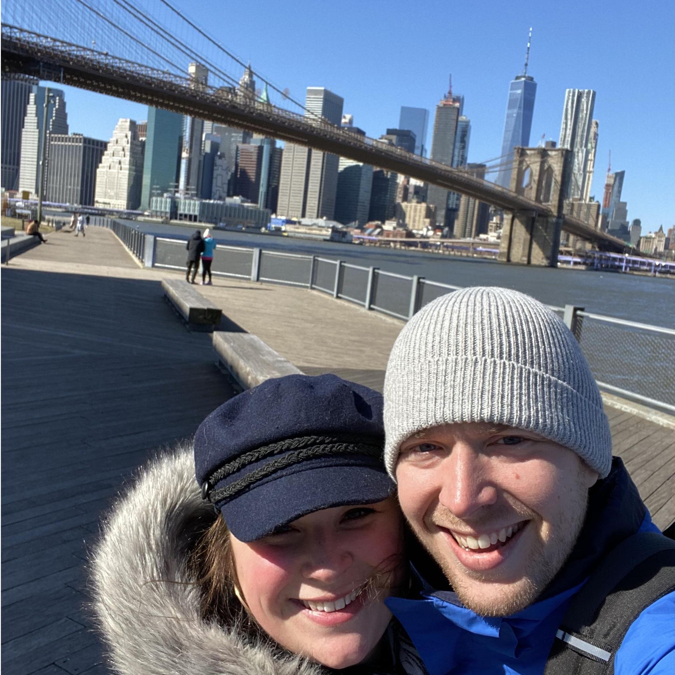 NYC/Brooklyn Valentines Day. February 2020 (before the world shut down)