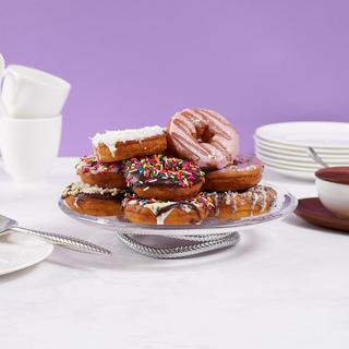 Braid Cake Plate with Server