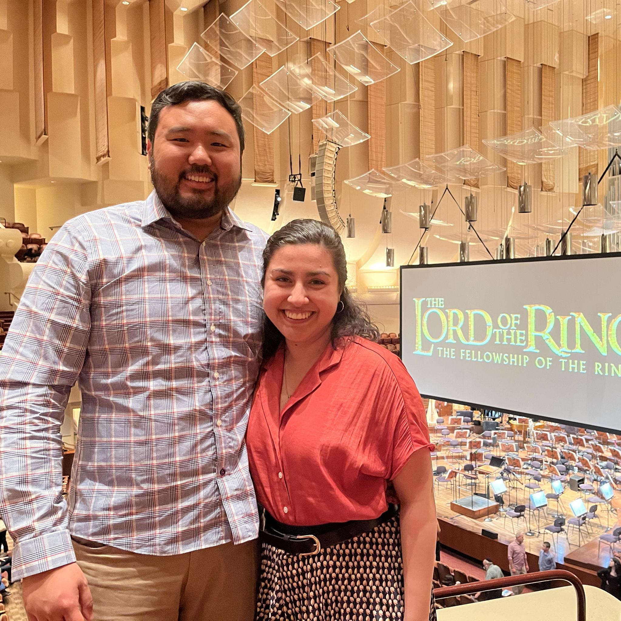 LOTR at SF Symphony date night!