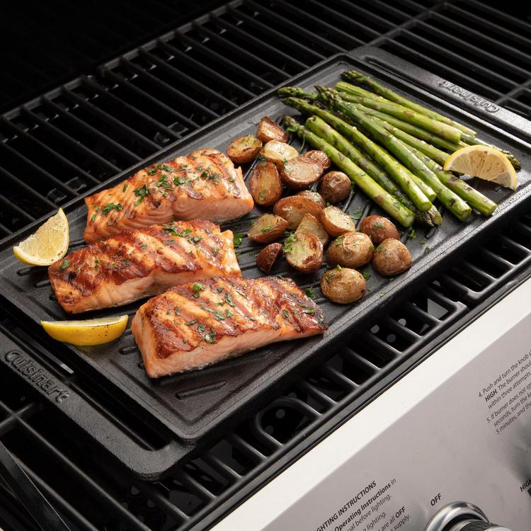 All American all american double burner reversible grill & griddle