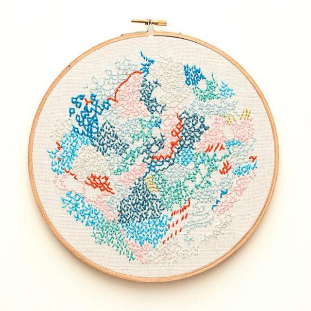 DIY embroidery kit